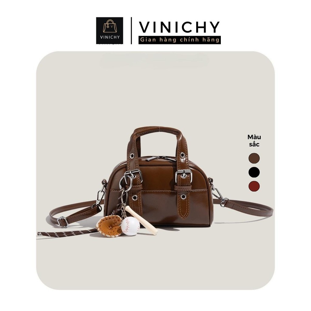 Túi xách nữ đeo chéo, đeo vai VINICHY size 20cm HA685