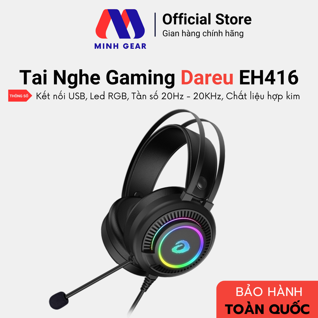 Tai Nghe Gaming Dareu EH416 - Hàng Chính Hãng