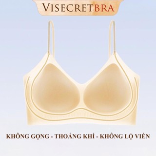 Áo Lót Nữ Áo Bra Nữ Áo Su Có Mút Gom Quả Thoáng Mát Họa Tiết Dây Áo Bảng Lưng To -- VN250560