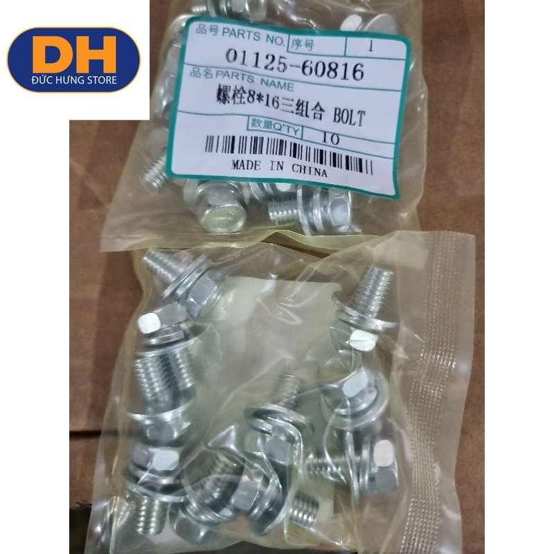 Bulong M8x16, M8x20| 01125-60816/ 01125-60820