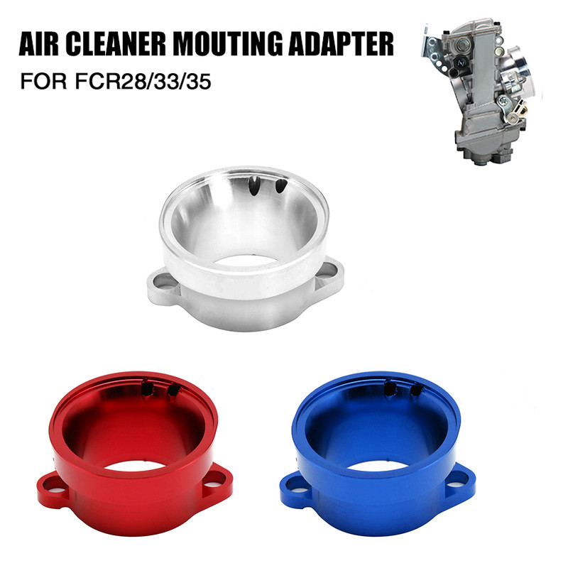 Dành Cho Keihin FCR28 / 33 / 35 Xe Máy FCR Chế Hòa Khí Máy Làm Sạch Không Khí Hộp Khí Adapter Bộ Chế