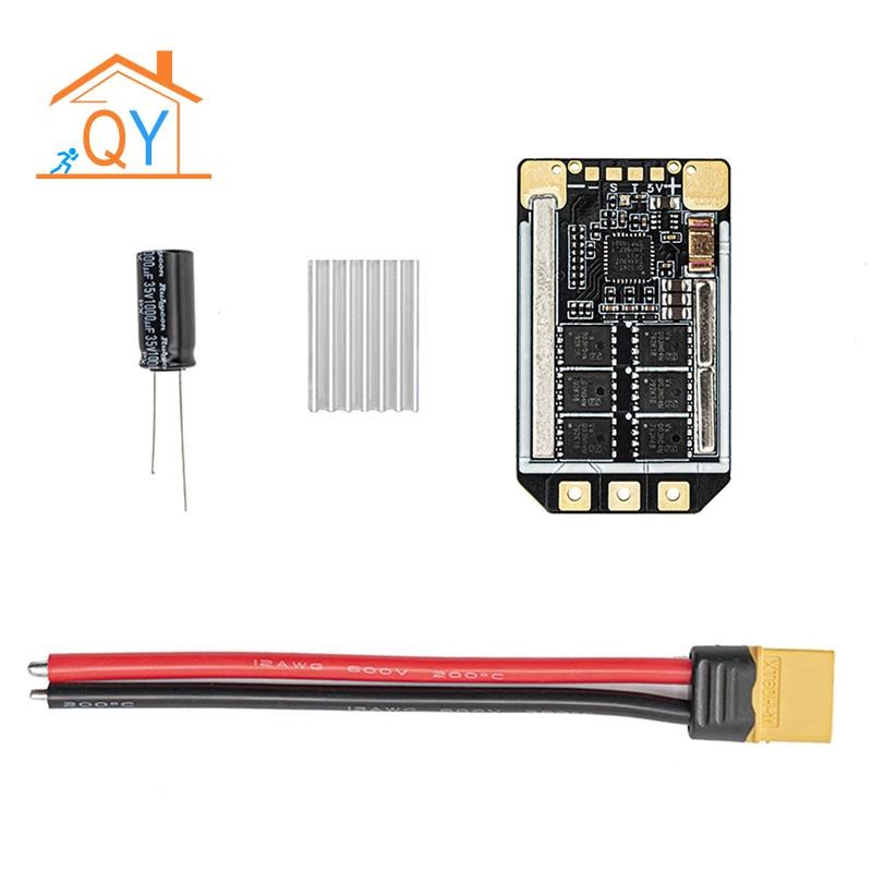 AM32 6S 65A Single ESC 12V-25.2V 3-6S cho 10-13 Inch FPV Drone RC Thuyền RC Xe ESC