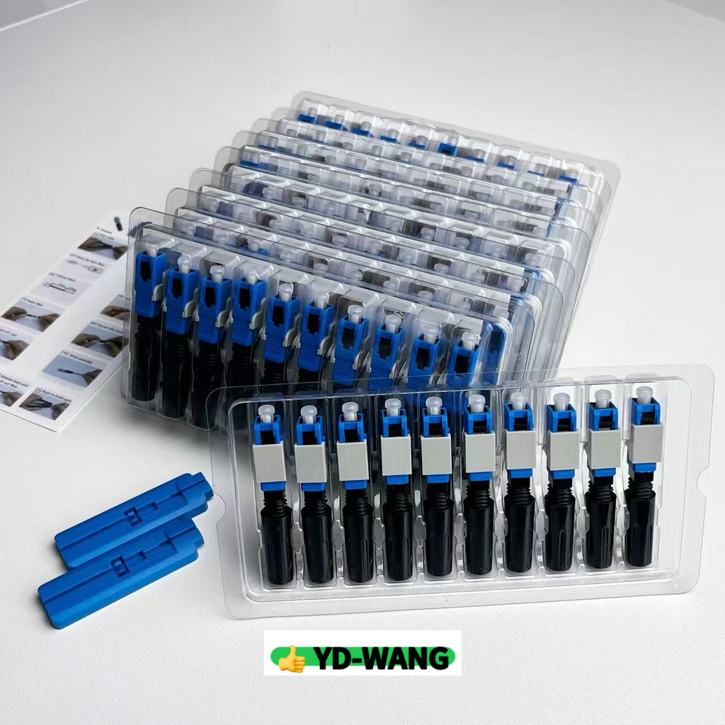 FTTH SC UPC FTTH Pre-bur Fiber Optic Quick Connector SC UPC FTTH Fiber Optic Fast Connector SC Conne