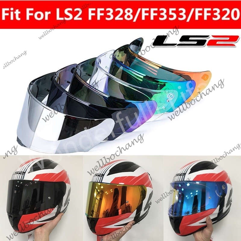 Ống kính tấm che LS2 Phù hợp cho FF353 FF328 FF320 FF800 LS2 Mũ bảo hiểm LS2 FF353 Tấm che ống kính 