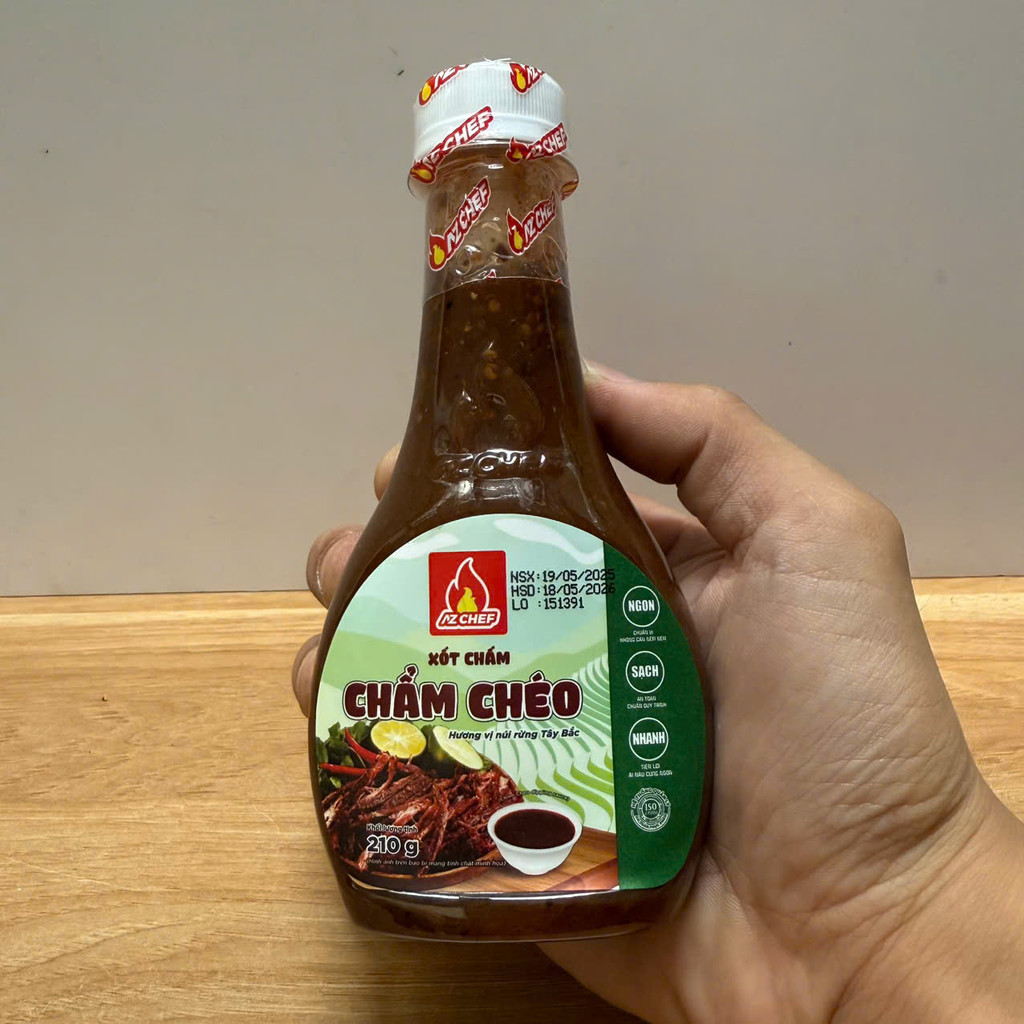 Xốt Chấm Chẩm Chéo  AZ Chef chai 210gr