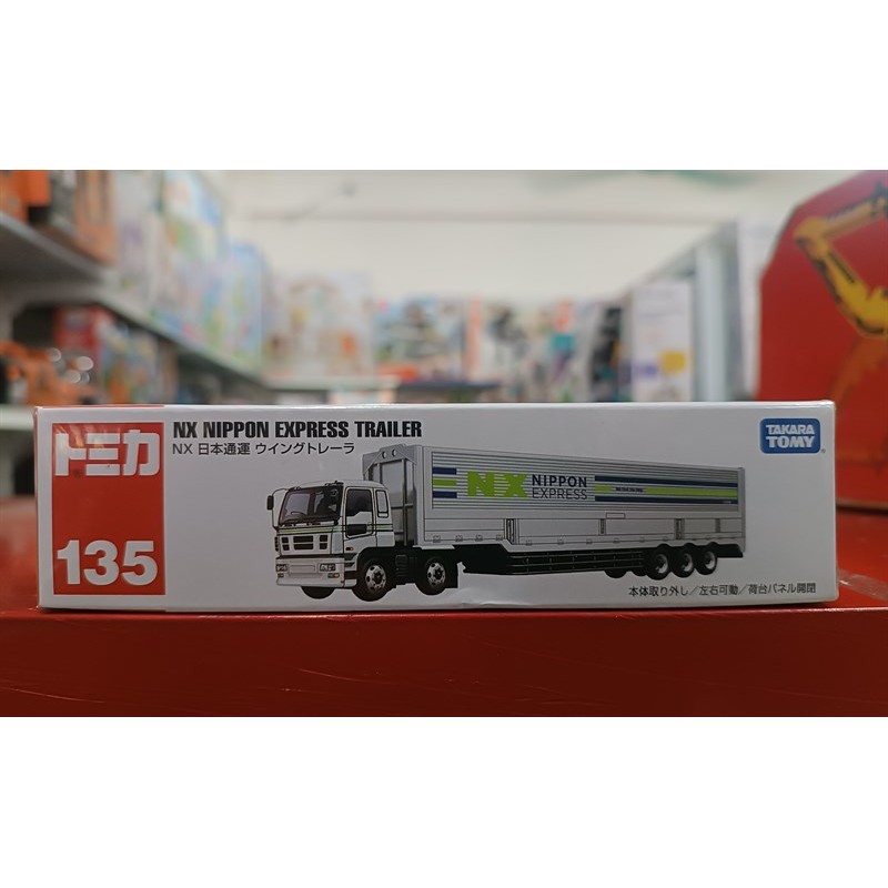 Xe mô hình TOMICA 135-4 NIPPON EXPRESS WING TRAILER