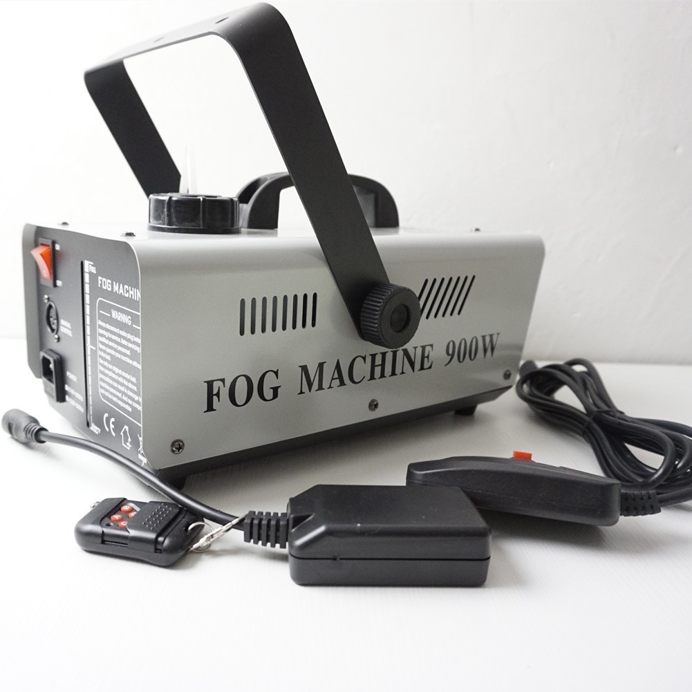 Máy Tạo Khói Sân Khấu FOG MACHINE 900W ( tích hợp điều khiển từ xa và bằng dây Euro Home