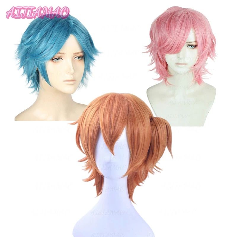 Yui Tamura Kyousuke Yaguchi Ayato Yuri Cosplay Tóc Giả Ngắn Chịu Nhiệt Tổng Hợp Tóc Halloween Nhập V