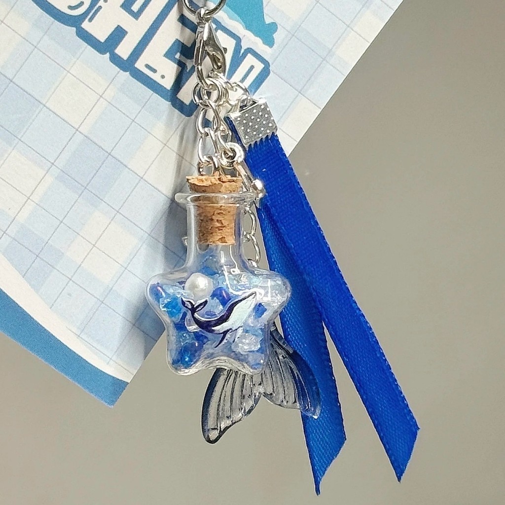 Dây chuyền điện thoại hạt chai chúc mừng của người nổi tiếng Zhou Shen [yfl]