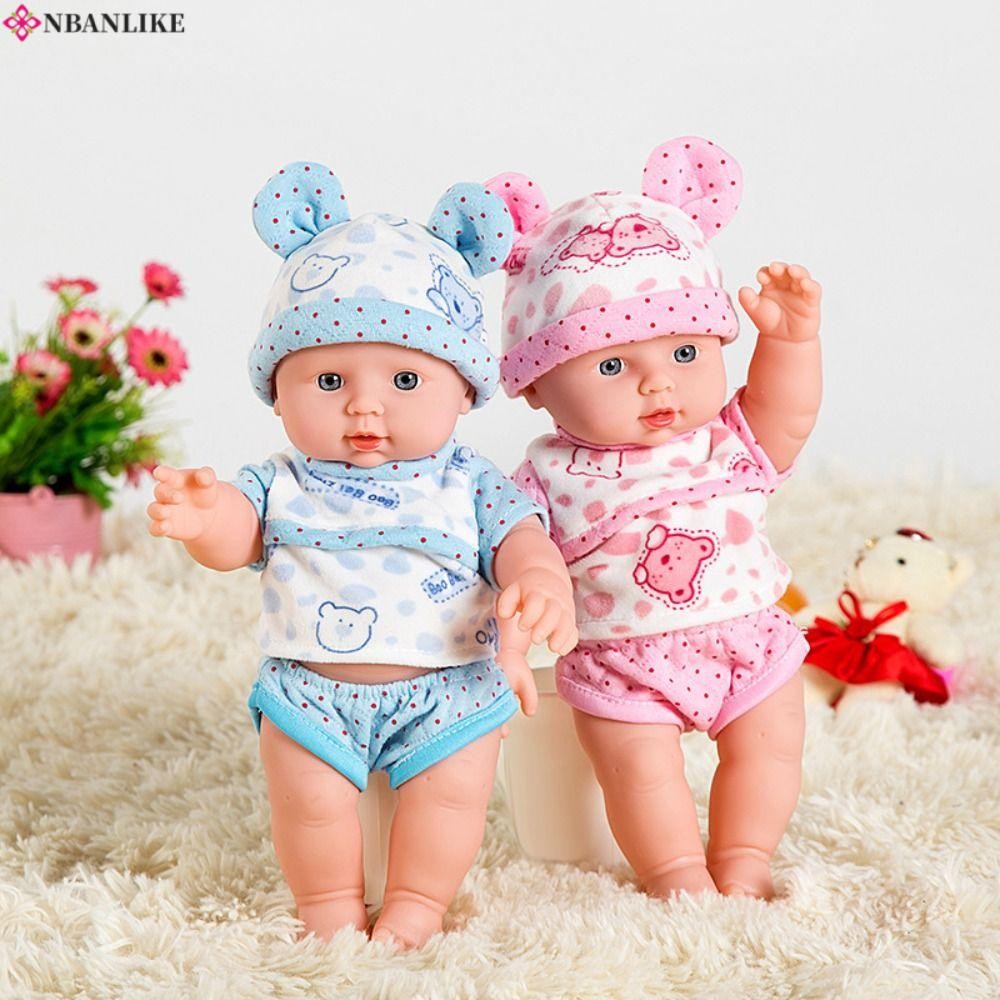 Búp bê trẻ sơ sinh NBANLIKE, Búp bê trẻ em mô phỏng thực tế có thể di chuyển, Đồ chơi trẻ em Nhà chơ