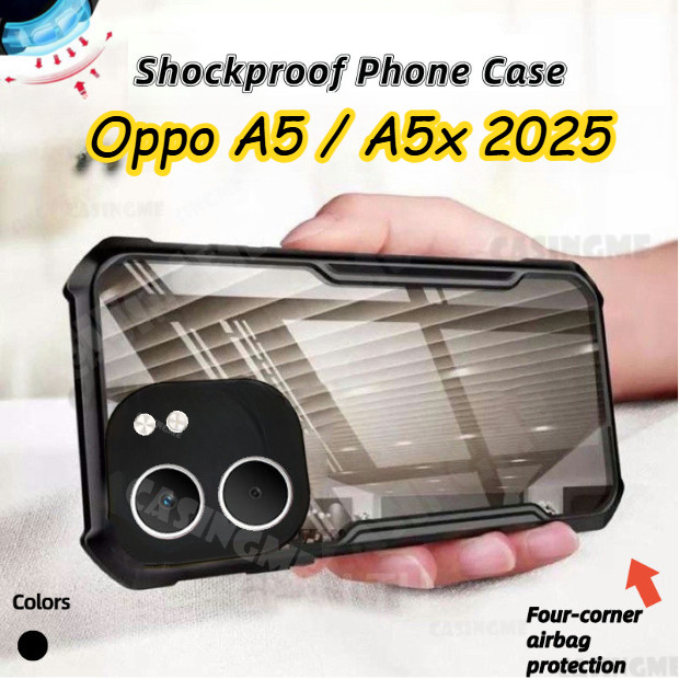 Dành Cho Oppo a5x 4G 2025 Túi Khí Trong Suốt Vỏ Điện Thoại Cho Oppo a5x A5 A5Pro Oppo A 5 x OPPOA5x 