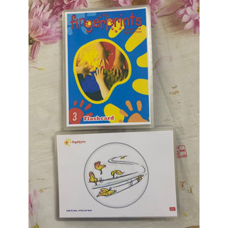 FLASHCARD FINGER PRINT LEVEL 1-2-3-ép plastic