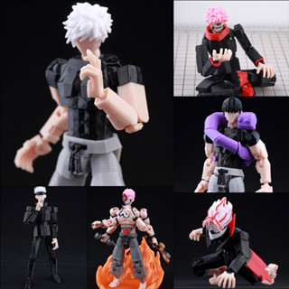 9L Mô Hình 3D In Jujutsu Kaisen Cơ Bắp Gojo Satoru Lucky 13 Hình Nhân Động Cơ Đa Khớp 13