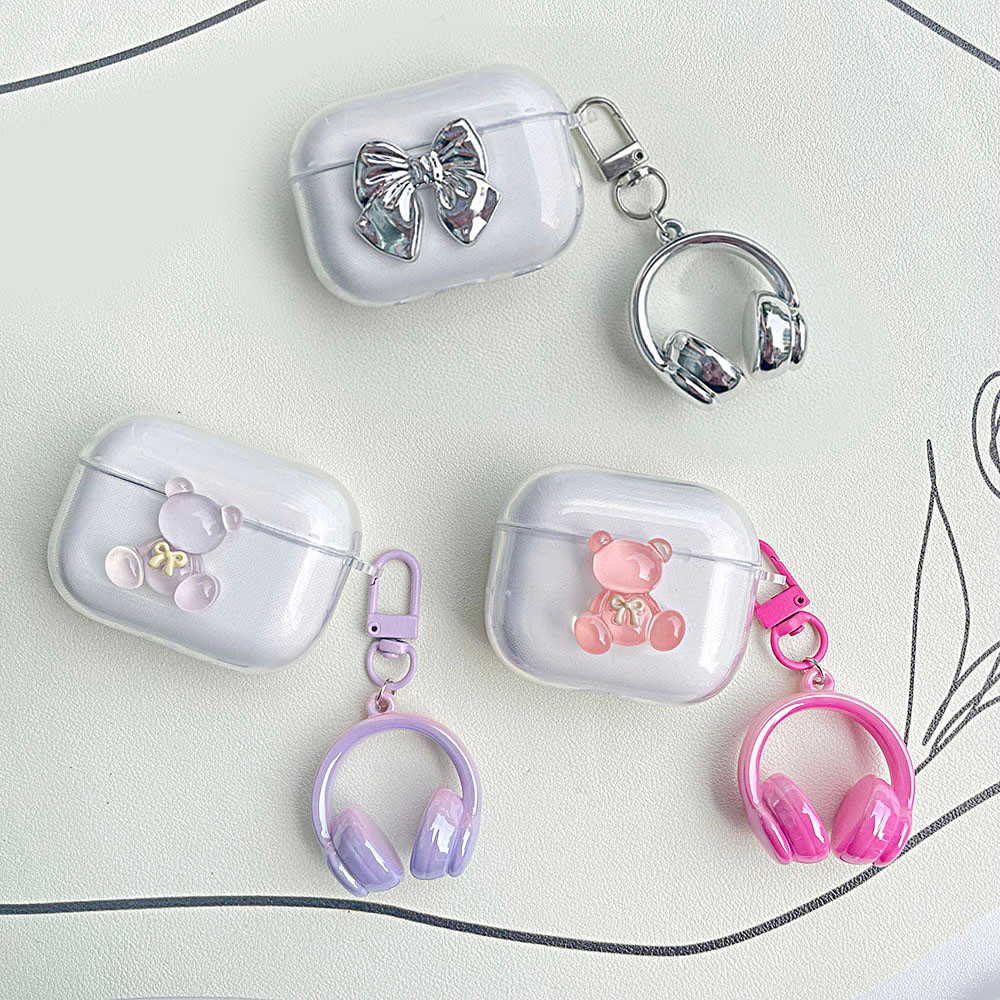 Dành Cho Lenovo LP40 pro / LP2 pro / LP5pro / LP19 / LP25 Ốp Lưng Gấu Dễ Thương Hình Động Vật Vỏ Sil