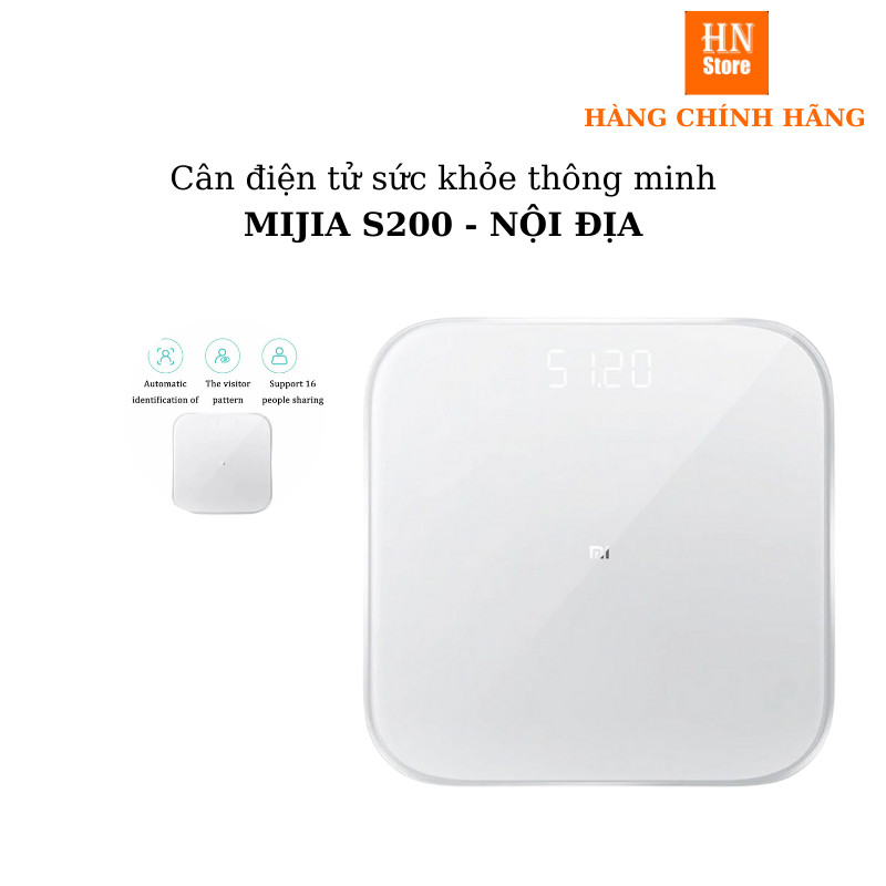 Cân điện tử thông minh Mijia S200 / S400 / LUMIAS G25 theo dõi sứ khỏe đồng bộ với điện thoại - Shop