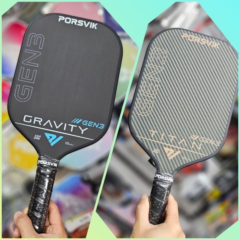 Vợt PICKLEBALL Porsvik Gen 3 Gravity / Pro Ultimate Chính hãng