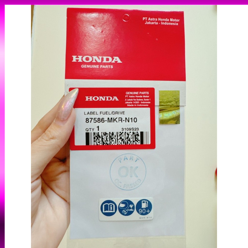 TEM THÔNG SỐ BÌNH XĂNG PCX 160 / ADV 160 / CBR 250@ -tayga