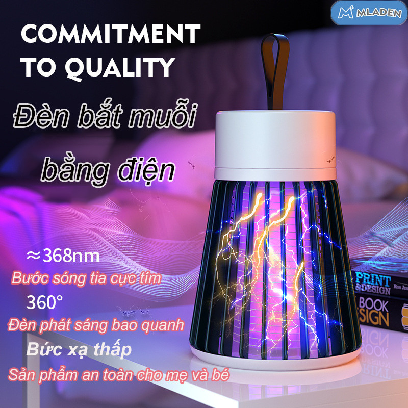 Đèn Bắt Muỗi Rạng Đông,Đèn Bắt Muỗi mini,Thu Hút Diệt Đuổi Côn Trùng, Hiệu Quả Không Độc Hại