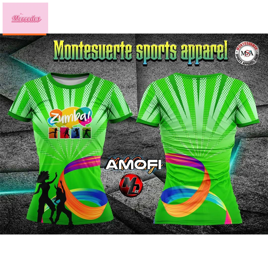 2025 Thiết kế mới TÌNH YÊU Zumba Áo nam nữ Thăng hoa hoàn toàn Cả người lớn và trẻ em Thể thao mềm m