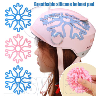Tấm lót thoải mái mũ bảo hiểm siêu mềm - Tấm lót thoáng khí bằng silicon có thiết kế tiện dụng, Universal Fit cho mũ bảo hiểm thể thao / an toàn, lắp đặt dễ dàng 1 / 2 chiếc