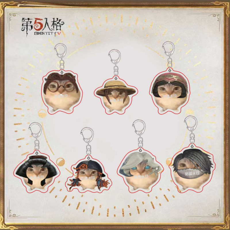 Anime Game Identity V Play Acrylic Keychain Idv Joseph Desaulniers Psychologist Patient Couple