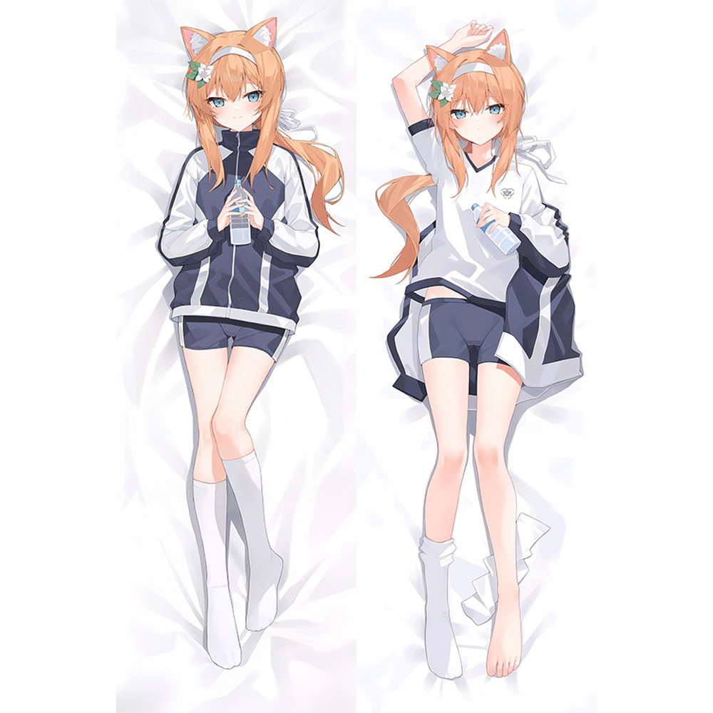 Blue Archive Iichi Mari Dakimakura Vỏ Gối Ôm Dài Thân Anime Gối Đệm 2Way