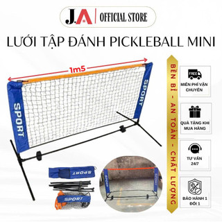 Lưới Tập Đánh Pickleball Mini Gấp Gọn 1m5 Với Khung Thép Chắc Chắn, Dễ Lắp Dễ Dàng, Lưới Thể Thao Mini (JA OFFICIAL)