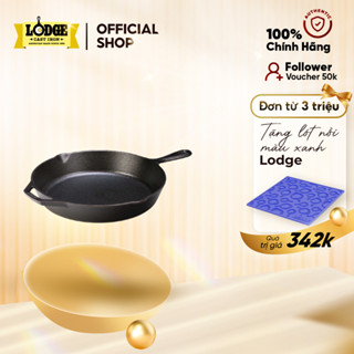 Lodge - Chảo gang - 26.04cm giữ và phân phối nhiệt hoàn hảo sử dụng được trên mọi loại bếp