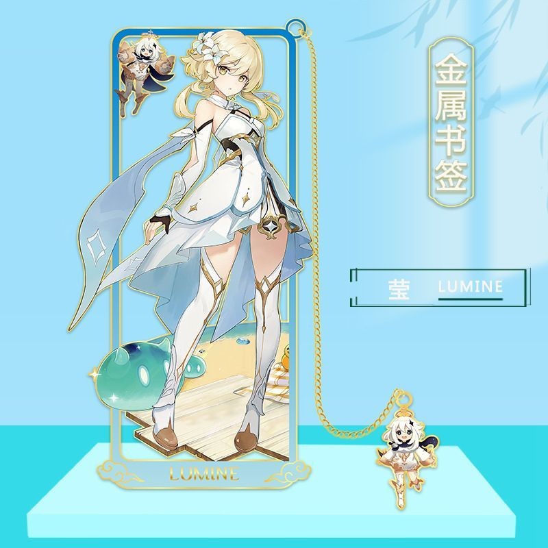 ❈ ❈ ✸ ❈ ❈ ❈ ❈ ❈ ❈ ❈ ❈ ❈ ❈ ❈ ❈ ❈ ❈ ❈ ❈ ❈ ❈ ❈ ❈ ❈ ❈ ❈ ❈ ❈ ❈ Genshin Impact Metal Bookmark Hollow out S