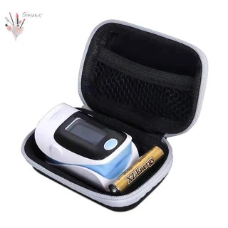 GHGGK EVA Máy đo oxy trung tính Túi lưu trữ dây kéo Hộp lưu trữ Máy đo oxy Bộ vỏ máy đo oxy Túi bảo vệ Túi đựng dụng cụ [vn]