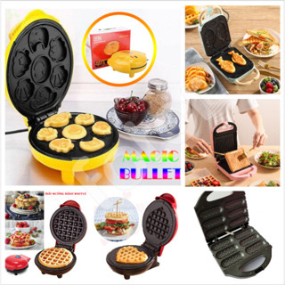 [FREESHIP] MÁY NƯỚNG BÁNH, LÀM BÁNH HÌNH THÚ, SANDWICH, DASH, TRÁI TIM, CÁ YIDPU, BÁNH CÂY NIKAI
