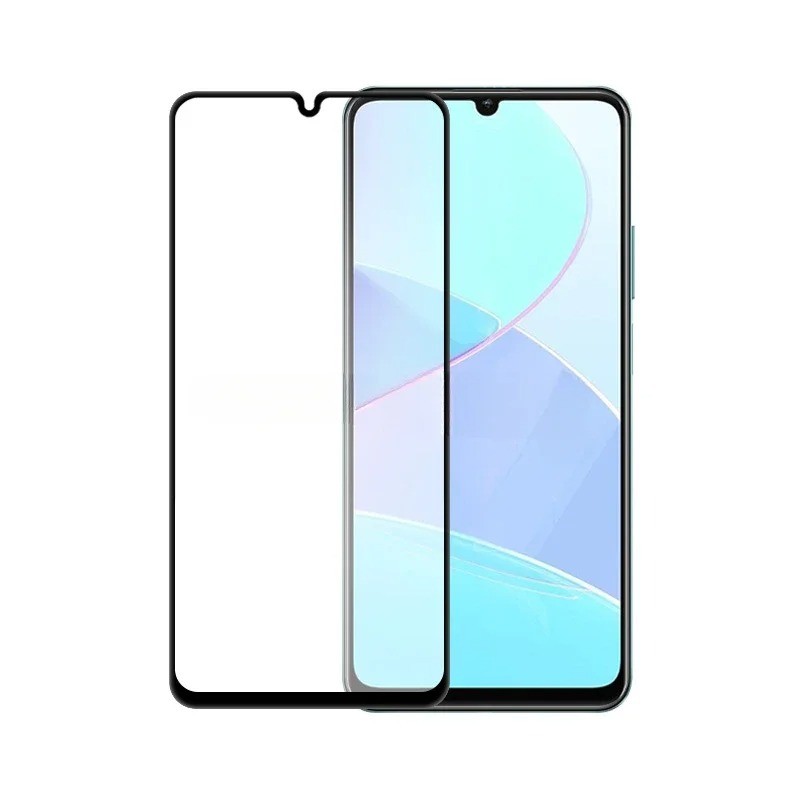 Dành Cho Oukitel P1 G1 1-3 Chiếc Full Cover HD Đen Edge Kính Cường Lực Phim Cho Oukitel WP28S WP28E 