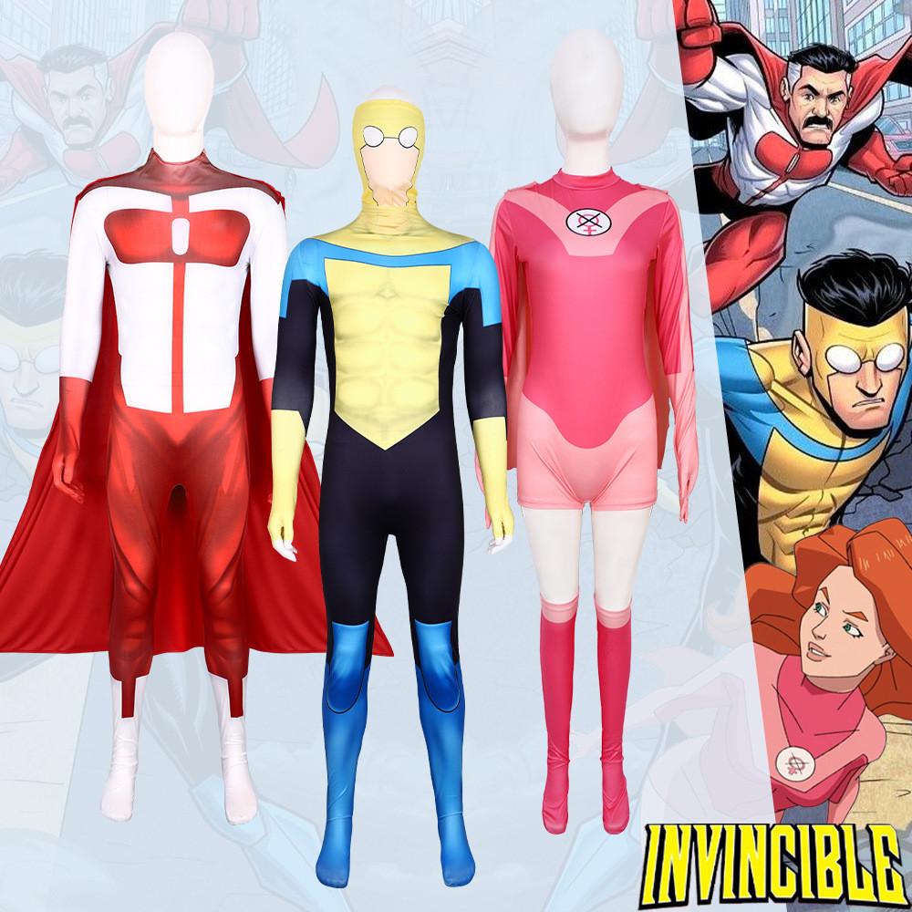 Bộ đồ liền thân Cosplay Omni-man bất khả chiến bại Halloween