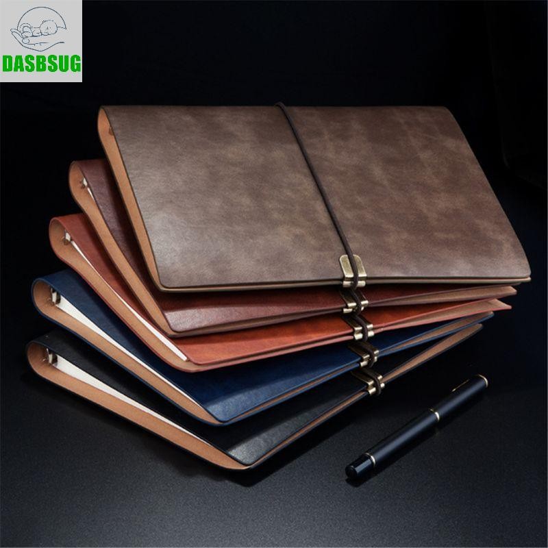 Pu Leather Note Book Cover Spiral Notebook A5 Planner Organizer Notebook Travel