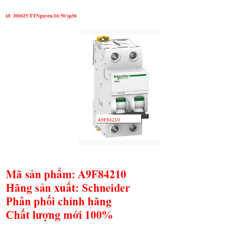 Cầu dao tự động 2P 10A-A9F84210
