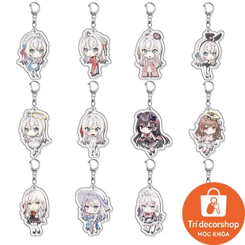 Anime Kuze Masachika Alisa Mikhailovna Kujou Keychains Alya Sometimes Hides Her Feelings in Russia