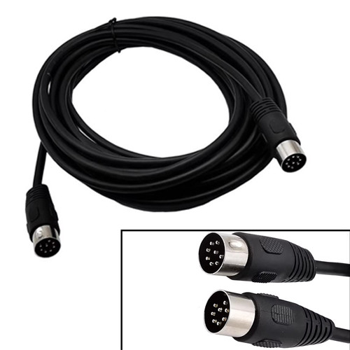 8 Pin Din Male Sang Male Loa Cáp Âm Thanh Cho Bang & Olufsen B & O BeoLab PowerLink Mk 2 Naim Quad