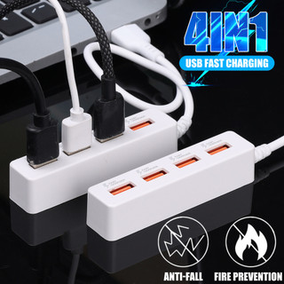 Ổ cắm USB 4 cổng Sạc máy tính để bàn USB Hub Bộ chia USB Hub tốc độ cao Bộ chia USB 2.0 Bộ chuyển đổi cho phụ kiện máy tính PC