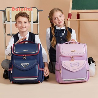 Balo Chống Gù Cho Bé Tiểu Học - Phản Quang - Chống Nước. Ba lô siêu nhẹ nam nữ đi học mẫu trơn công sở
