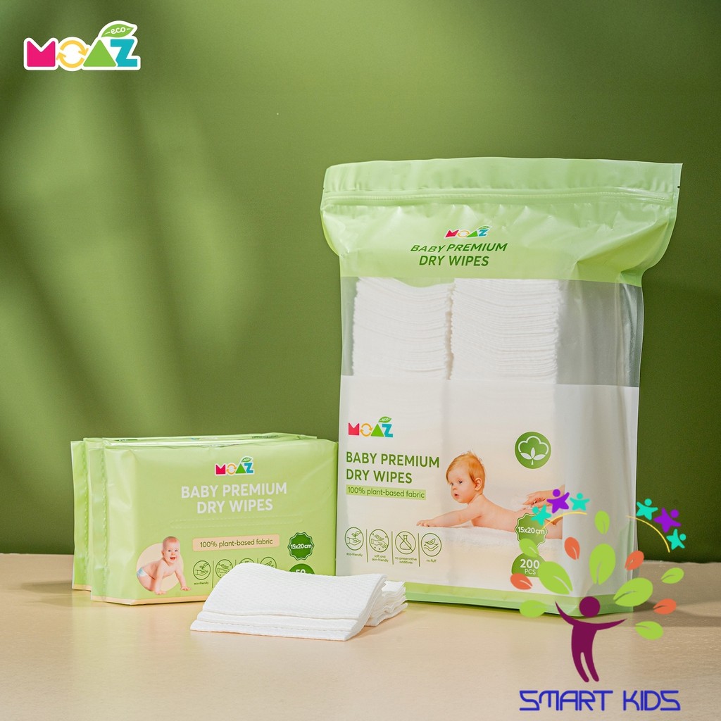 KHĂN KHÔ ĐA NĂNG MOAZ ECO Sản Phẩm Mới Của Moaz Bebe
