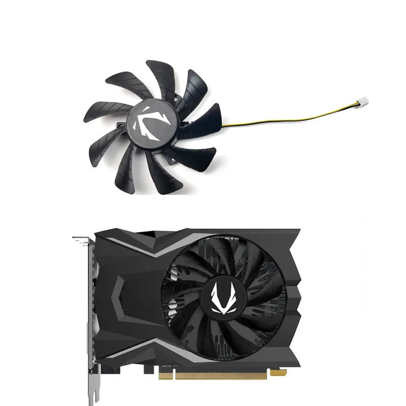 85mm T129215SH 2Pin GTX1650 OC Quạt Làm Mát Chính Hãng Cho Zotac GeForce GTX 1050 1050Ti Mini 1650 O