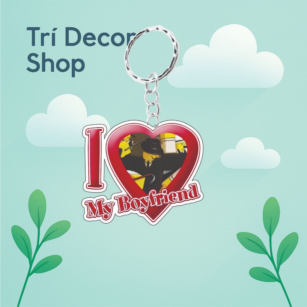 Mafioso from Dream Game/ Forsaken keychain