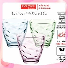 Cốc thủy tinh Flora 26cl (Bormioli Rocco)