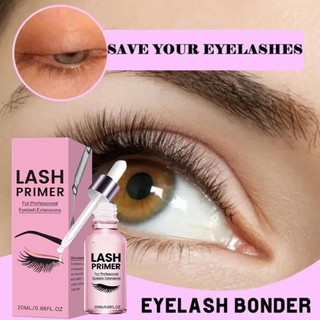 Kem lót lông mi Lông mi Bonder Lông mi gia cố và bền bỉ Giải pháp 20ml D2v5