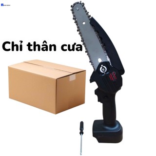 Máy cưa xích NAKATA kèm lam xích 6inch,máy cưa xích dùng pin cầm tay mini bảo hành 6 tháng