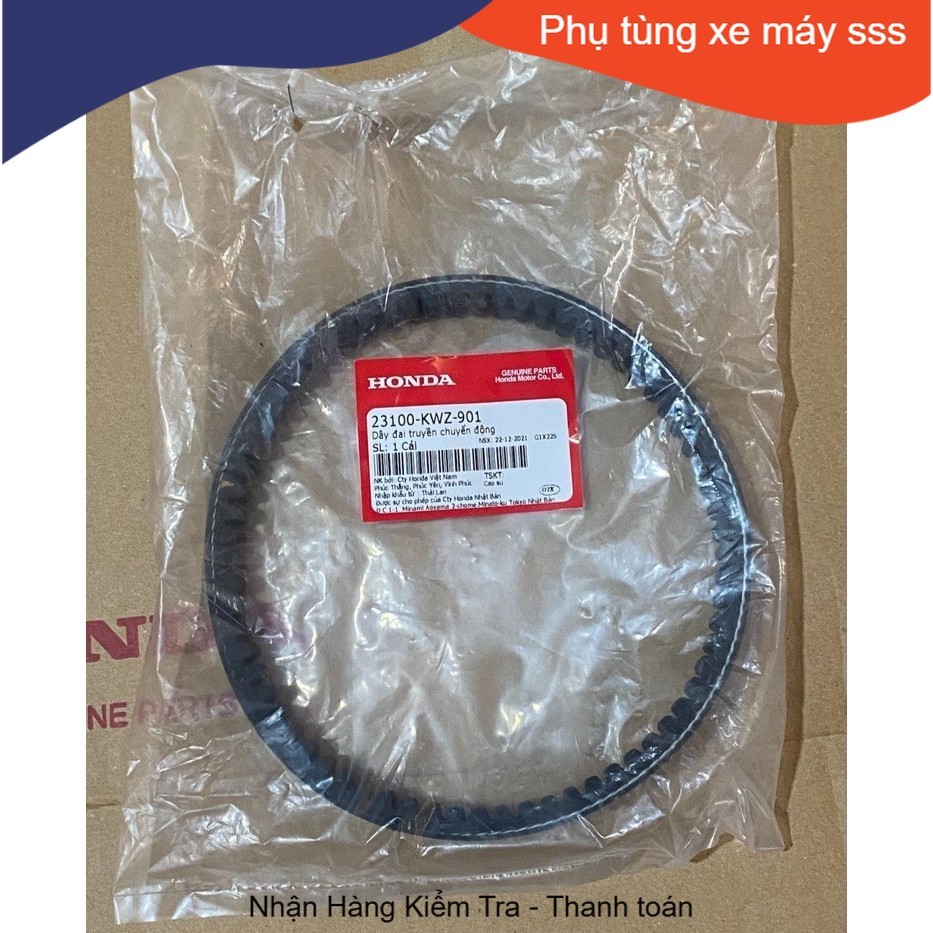 Dây đai truyền chuyển động Wave RSX 110 AT Fi (23100KWZ901) - Dây curoa xe Wave RSX 110 AT fi zin