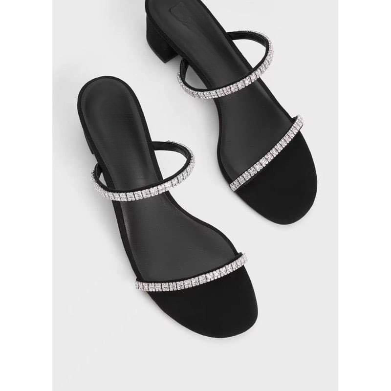 HC Guốc Ci K hai quai đá hoa(sẵn) HC