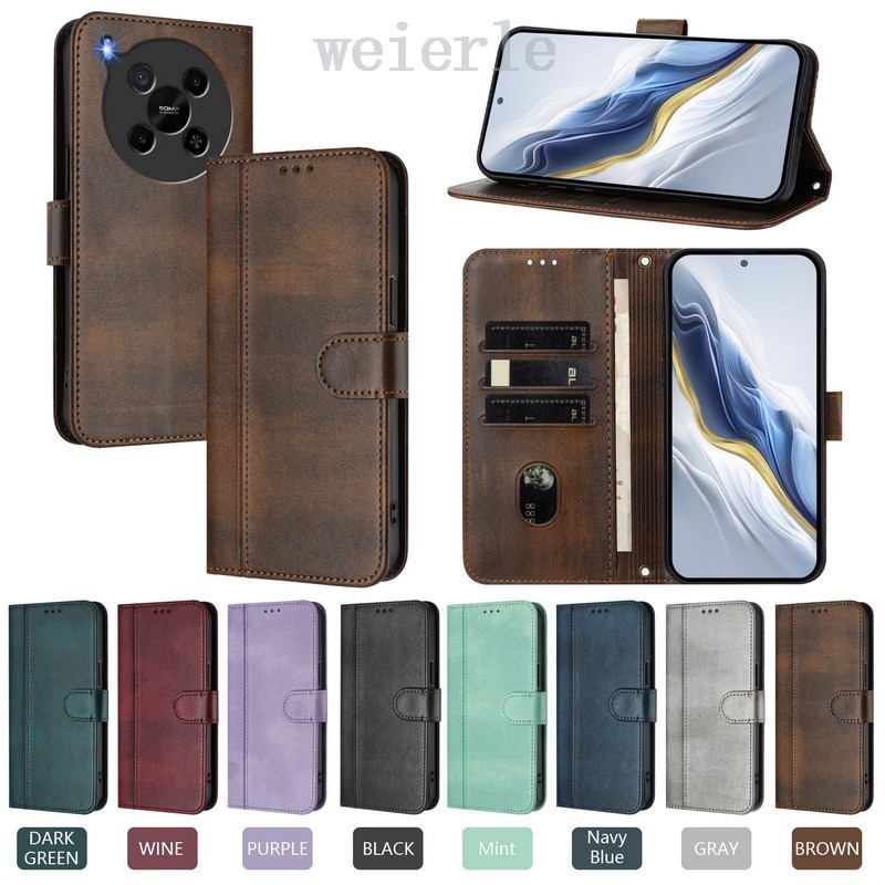 Dành Cho Nubia V70 Max Ốp Lưng Ví Da Ốp Lưng Điện Thoại ZTE Blade V70 Max Ốp Lưng ZTE Blade V70 Vita