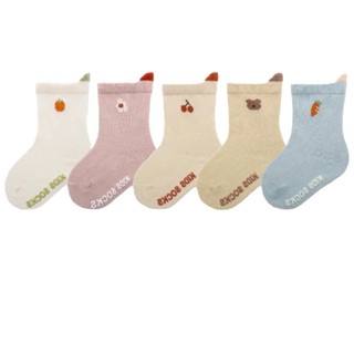 Tất cổ cao  có chống trơn chống trượt cho bé trai bé gái  từ 0 đến 3 tuổi   Thế giới đồ của Bé