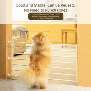   Dandelion  Hộ gia đình lan can cho thú cưng Cửa cách ly chống chặn hàng rào cho chó mèo Bảo vệ trong nhà Lồng chó Hàng rào cửa thú cưng Hàng rào có thể thu vào cho thú cưng Tấm chắn an toàn 